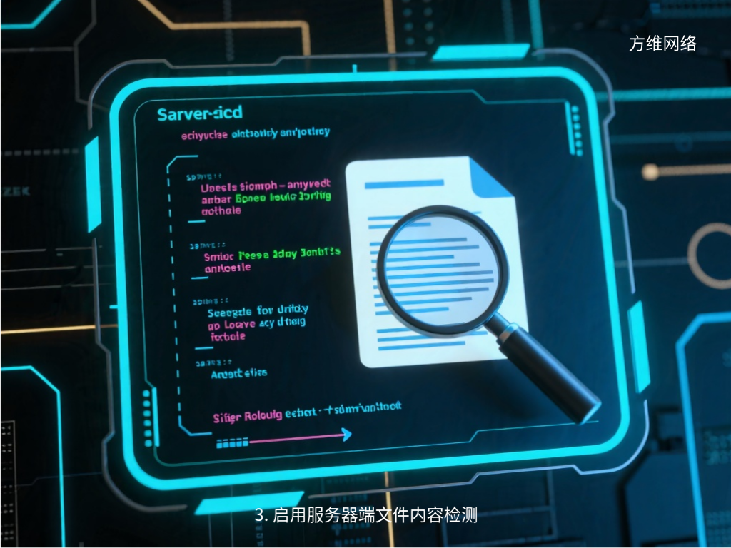 3. 启用服务器端文件内容检测