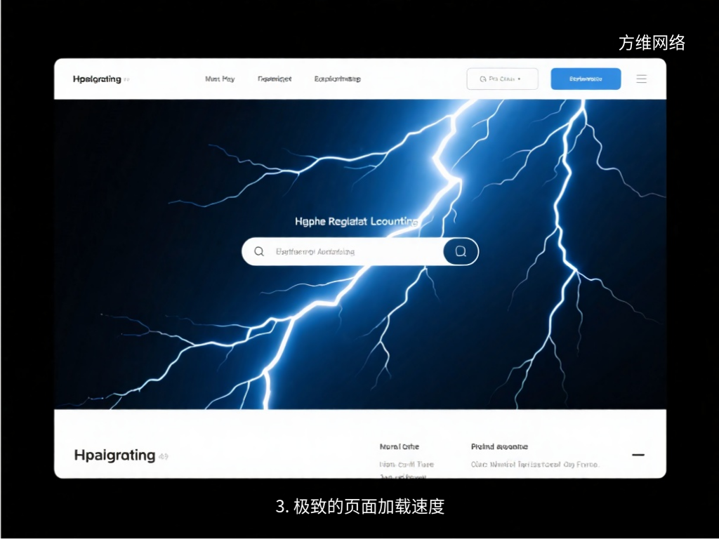 3. 极致的页面加载速度