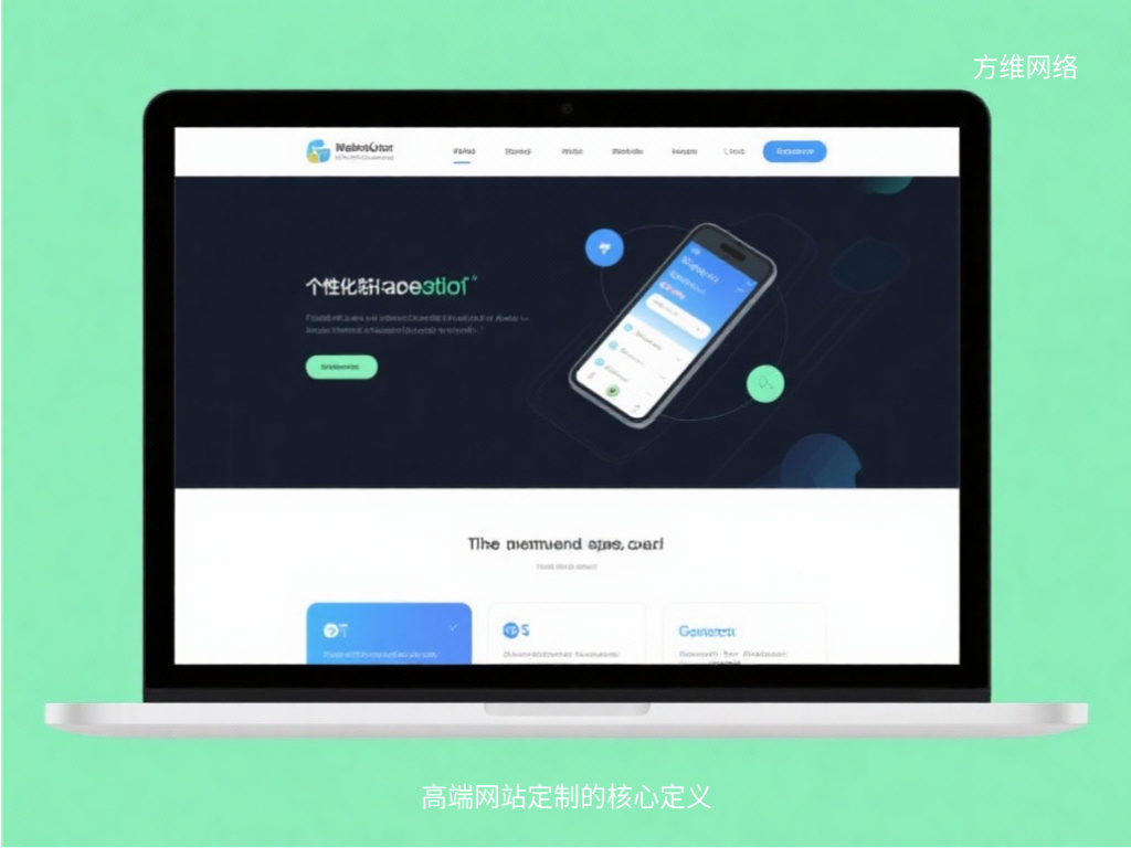 高端网站定制的核心定义
