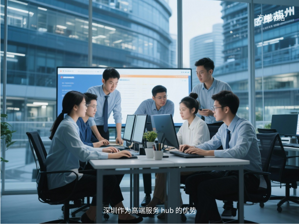深圳作为高端服务 hub 的优势