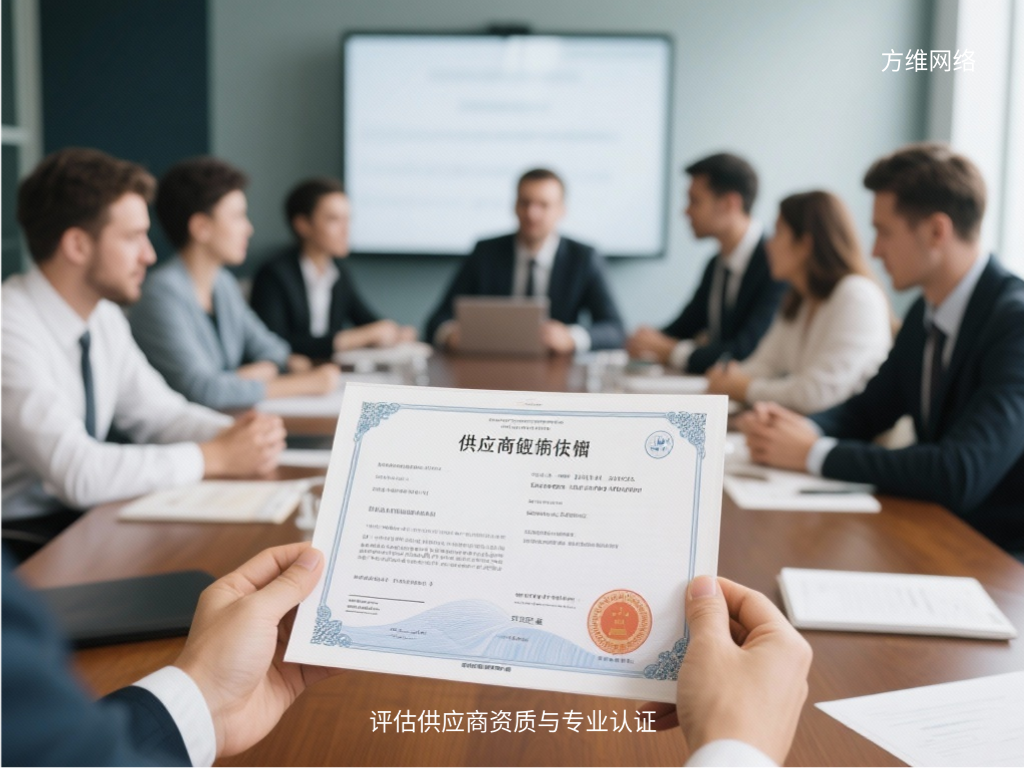 评估供应商资质与专业认证