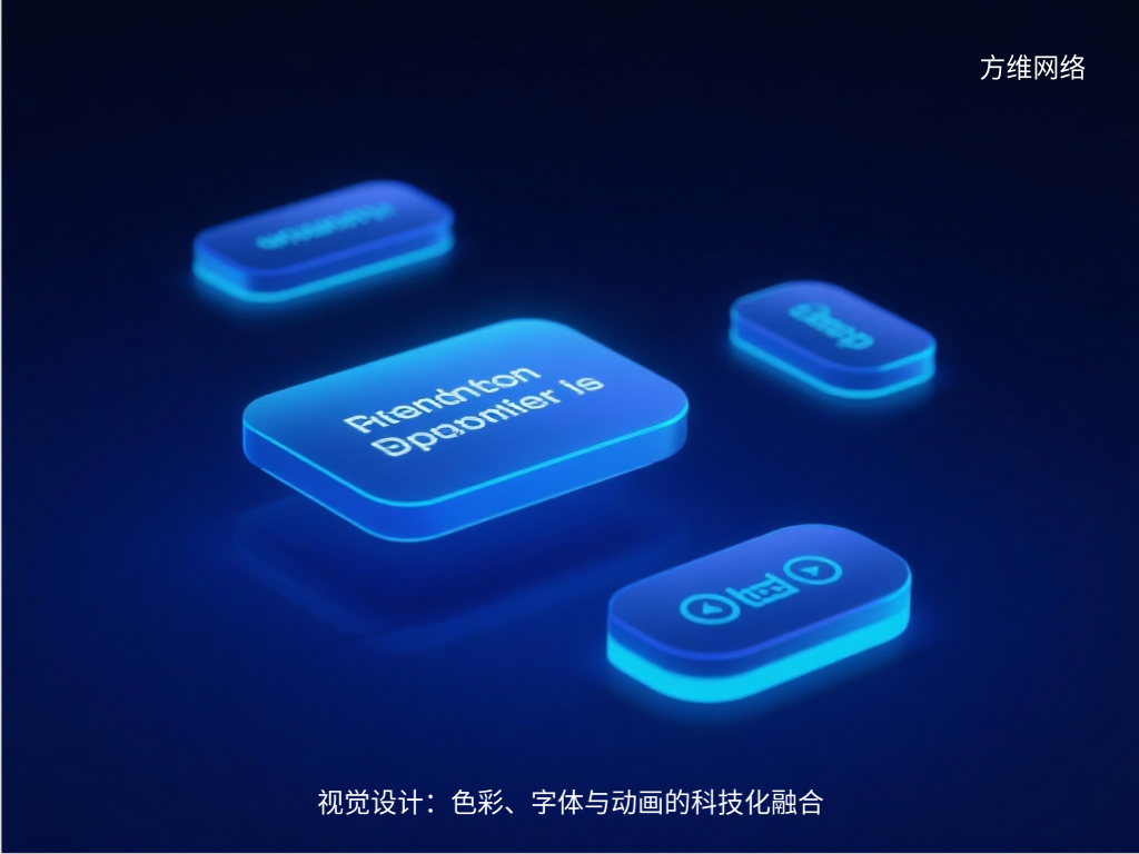 视觉设计：色彩、字体与动画的科技化融合