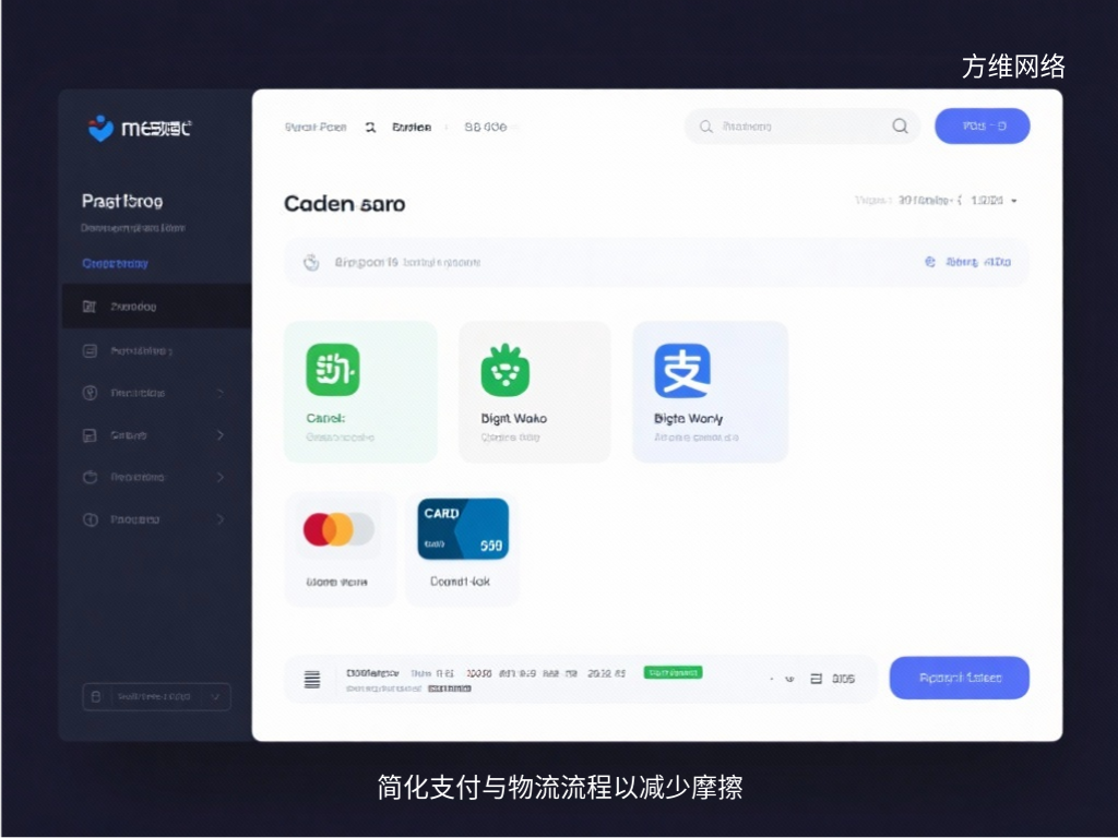 简化支付与物流流程以减少摩擦