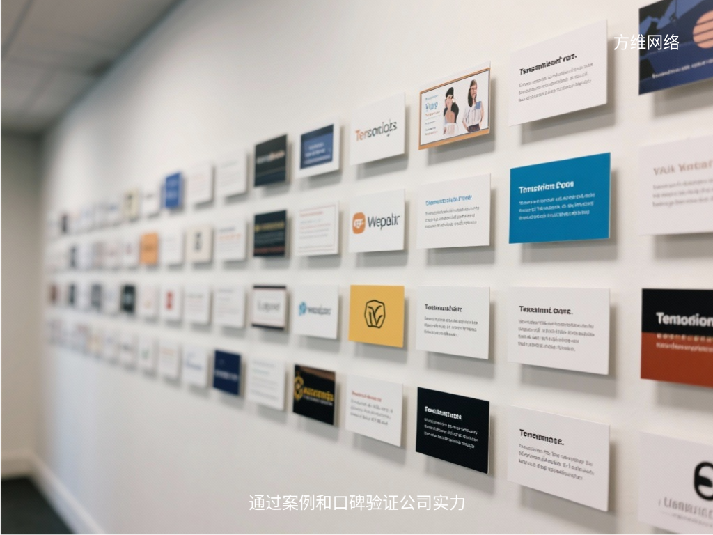 通过案例和口碑验证公司实力