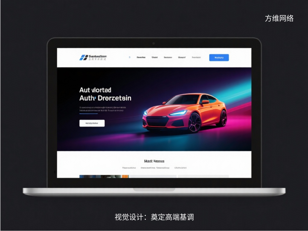 视觉设计：奠定高端基调