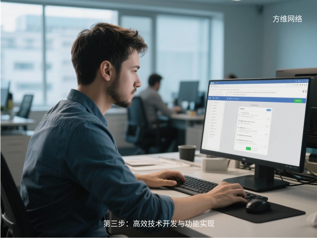 第三步：高效技术开发与功能实现