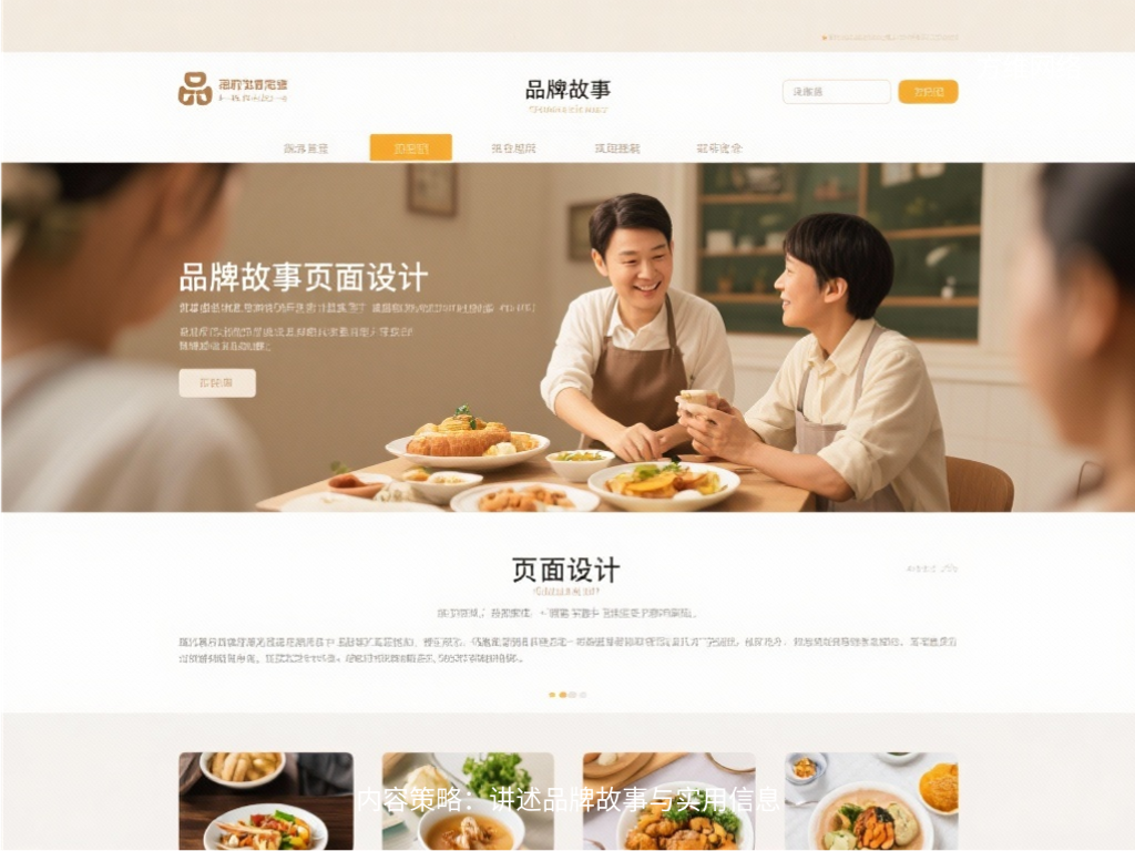 内容策略：讲述品牌故事与实用信息