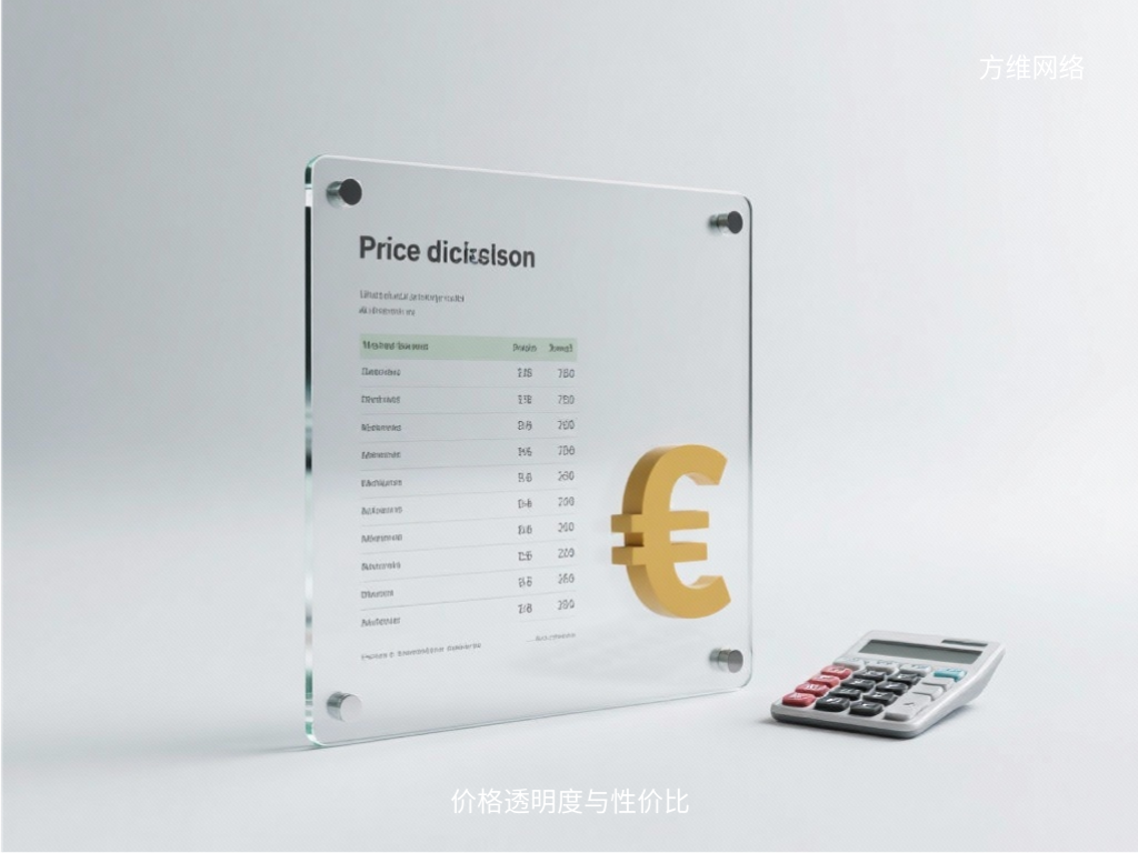 价格透明度与性价比