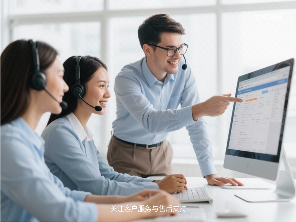 关注客户服务与售后支持
