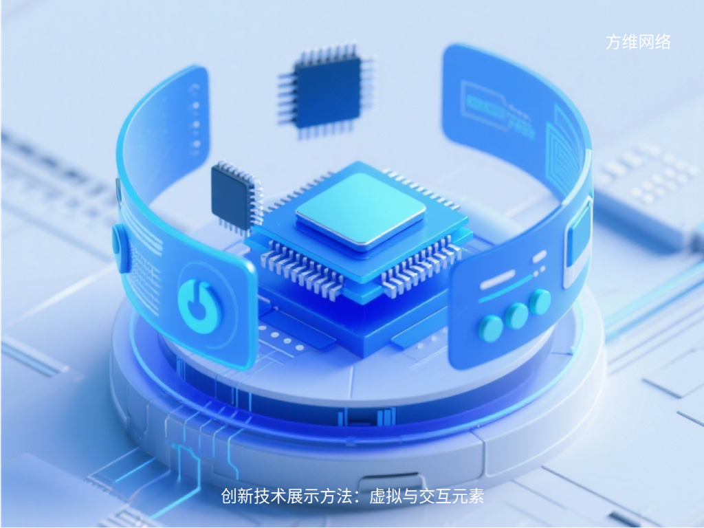 创新技术展示方法：虚拟与交互元素