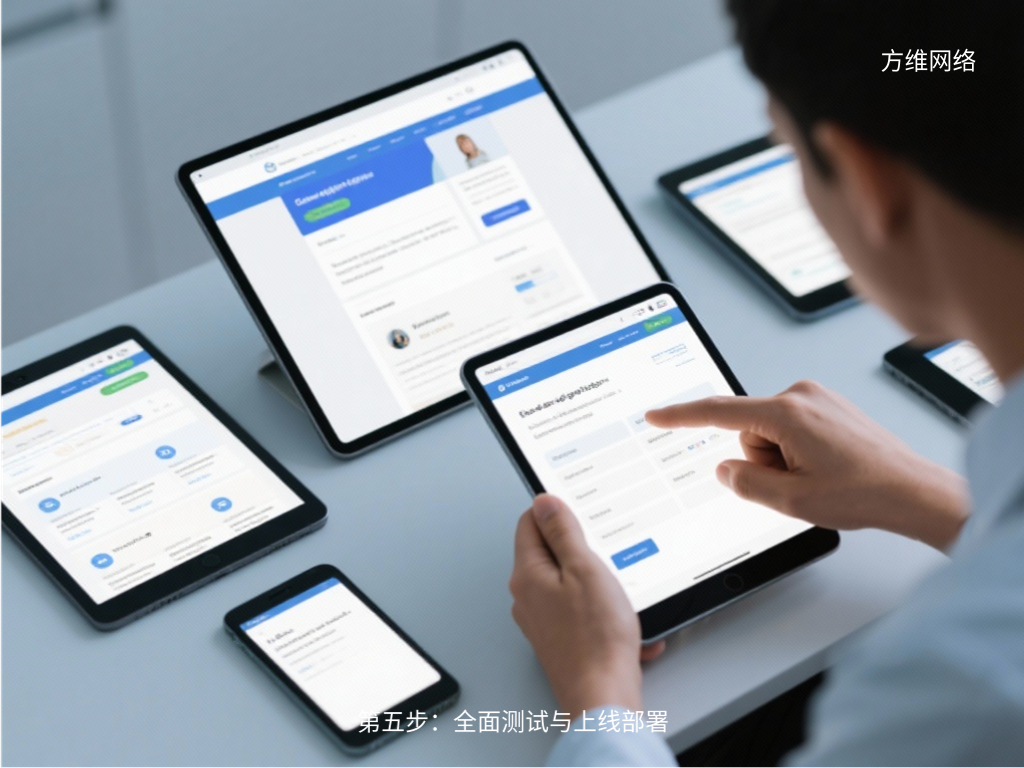 第五步:全面测试与上线部署