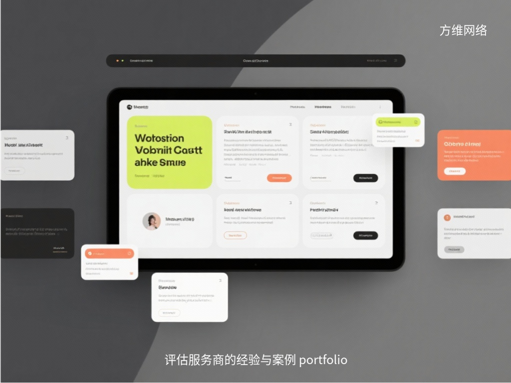 评估服务商的经验与案例 portfolio