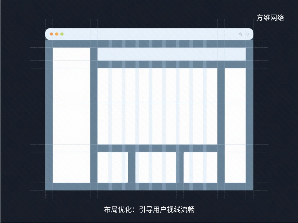布局优化:引导用户视线流畅