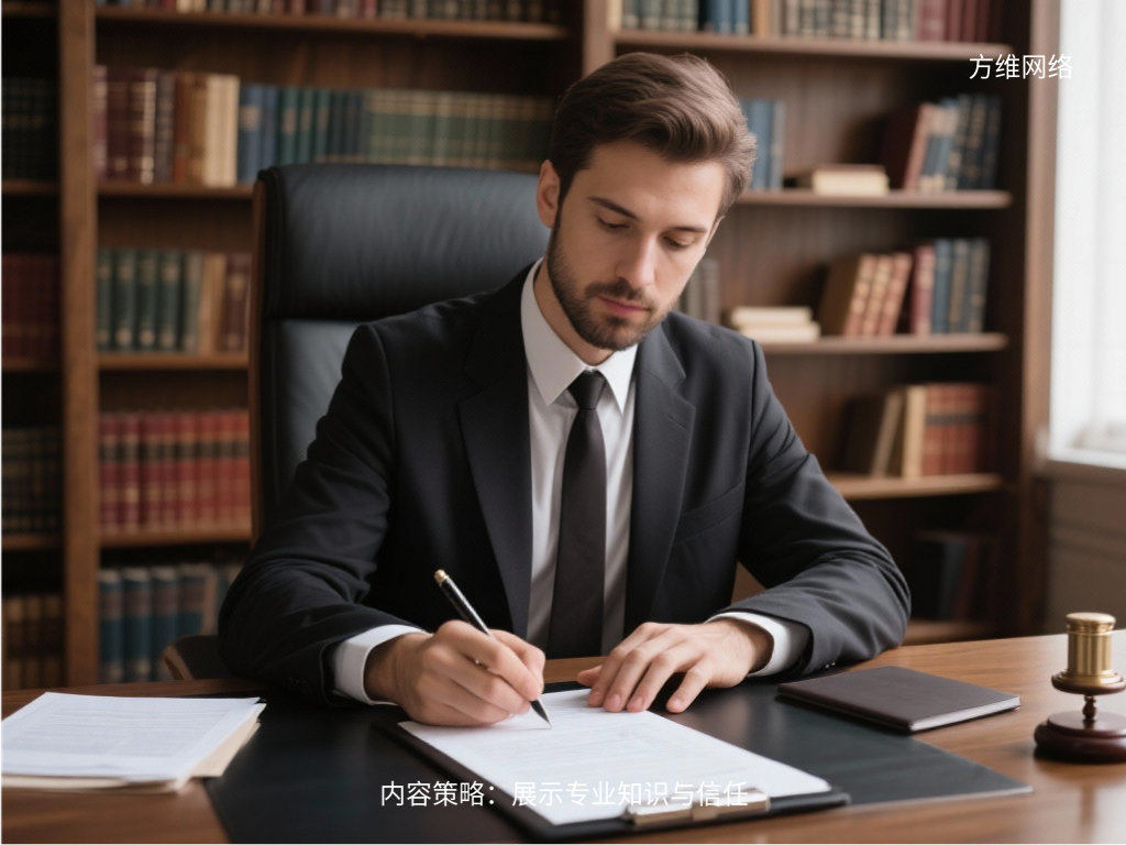 内容策略：展示专业知识与信任