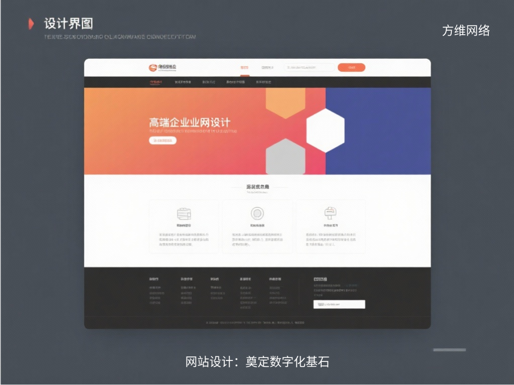 网站设计：奠定数字化基石