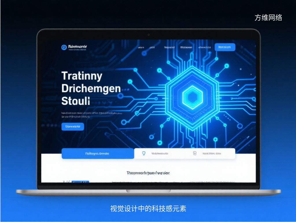 视觉设计中的科技感元素