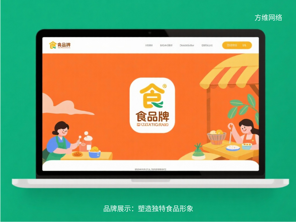 品牌展示：塑造独特食品形象