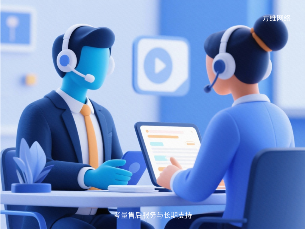 考量售后服务与长期支持