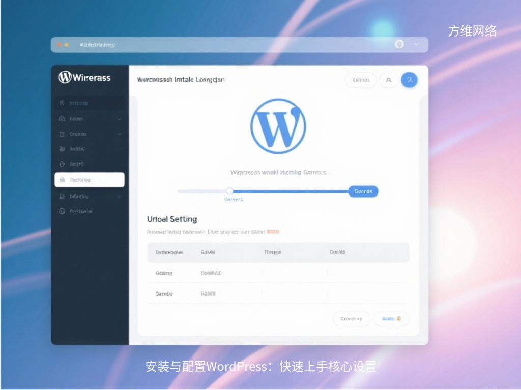 安装与配置WordPress：快速上手核心设置
