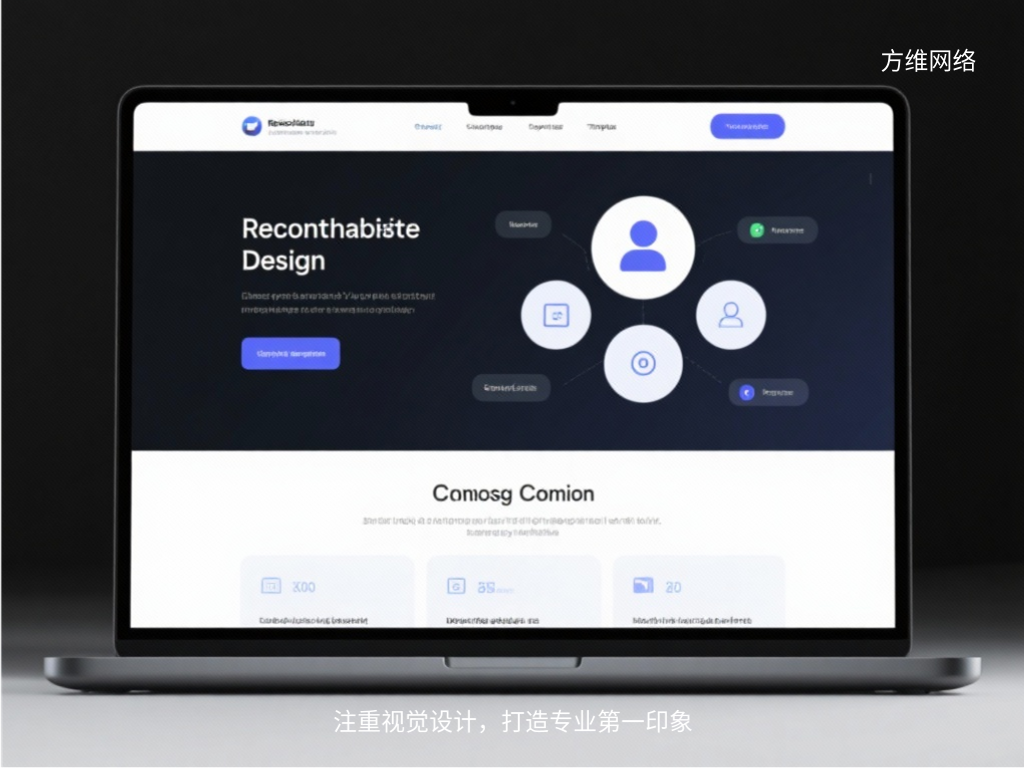 注重视觉设计，打造专业第一印象