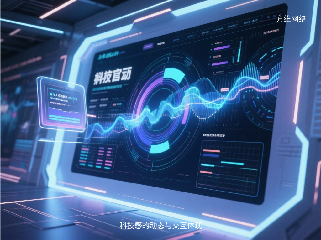 科技感的动态与交互体现