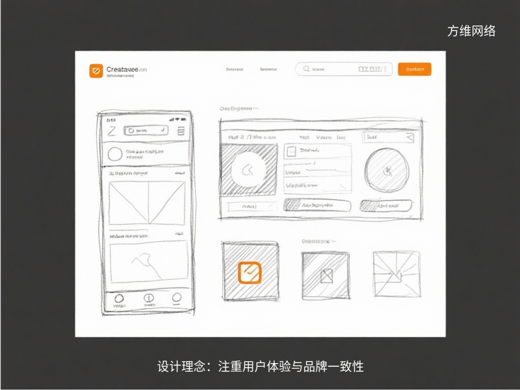 设计理念：注重用户体验与品牌一致性