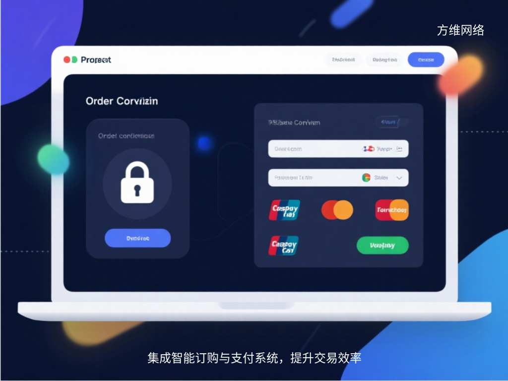 集成智能订购与支付系统，提升交易效率