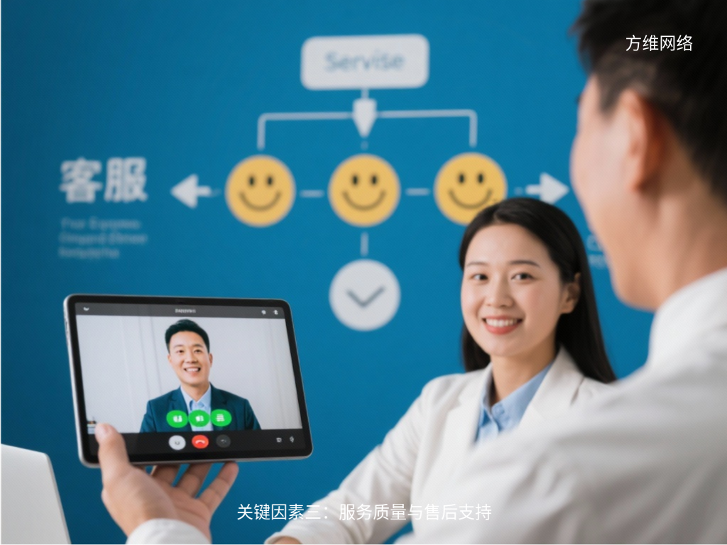 关键因素三：服务质量与售后支持