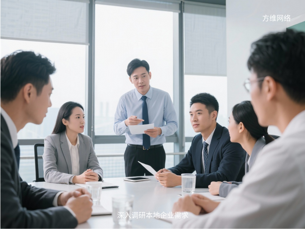 深入调研本地企业需求