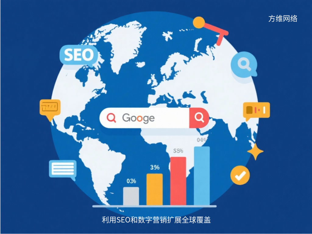 利用SEO和数字营销扩展全球覆盖