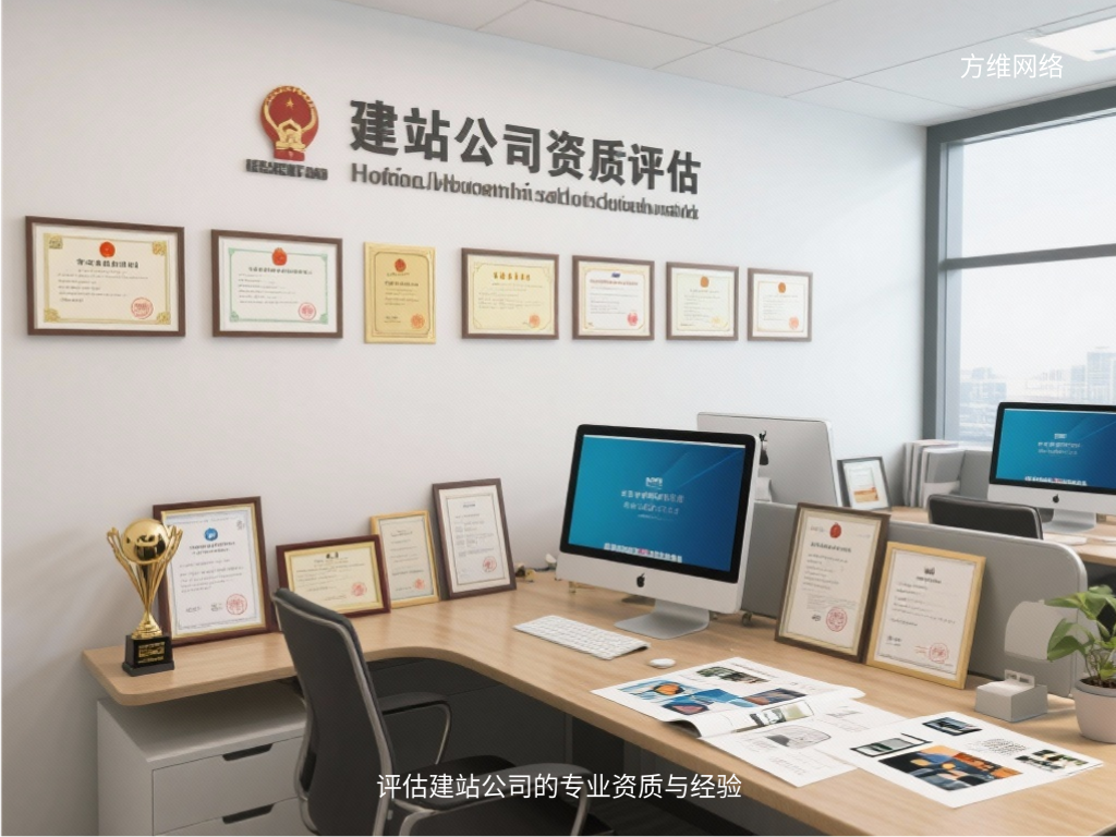评估建站公司的专业资质与经验