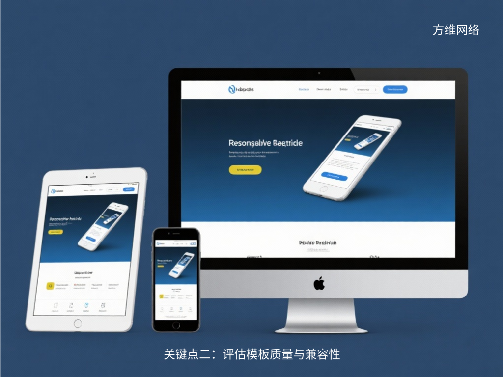 关键点二：评估模板质量与兼容性