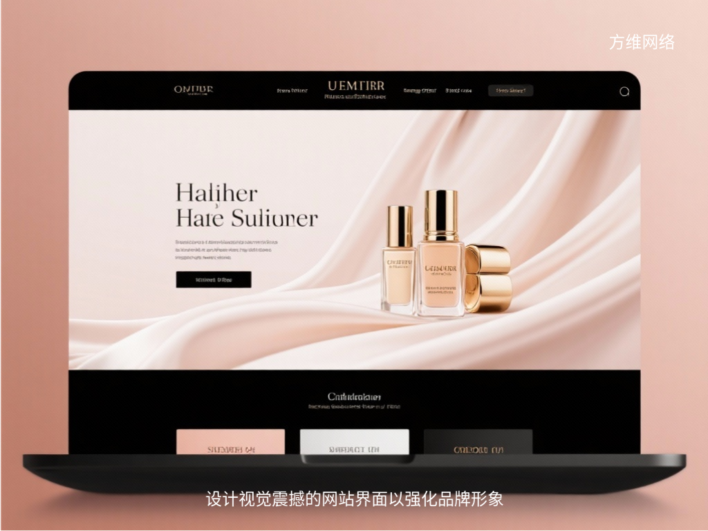 设计视觉震撼的网站界面以强化品牌形象