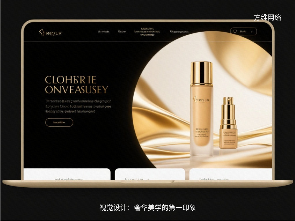 视觉设计：奢华美学的第一印象