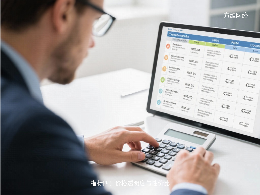 指标四：价格透明度与性价比
