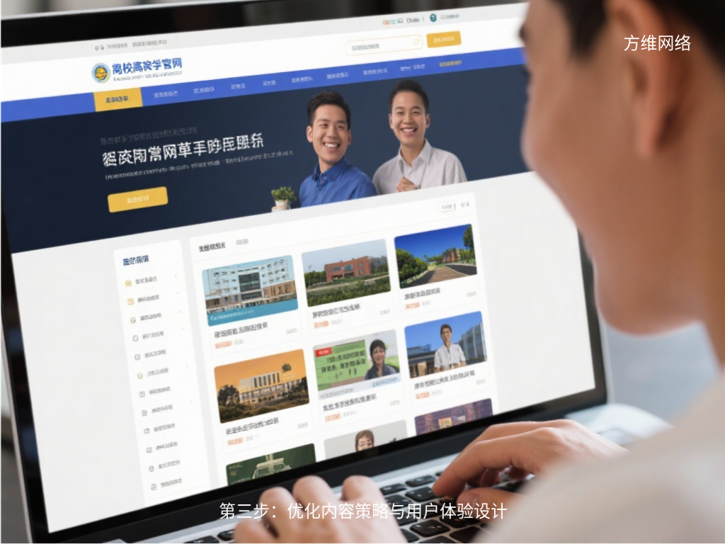 第三步：优化内容策略与用户体验设计