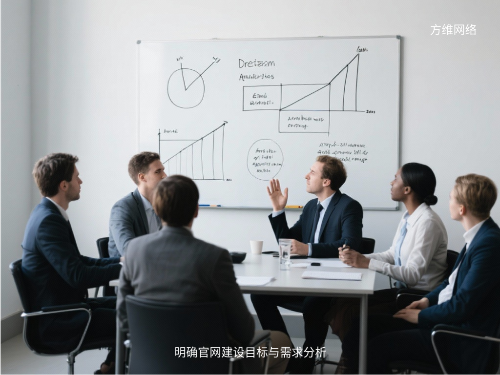 明确官网建设目标与需求分析