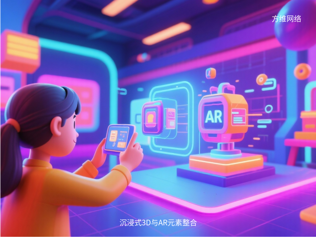 沉浸式3D与AR元素整合
