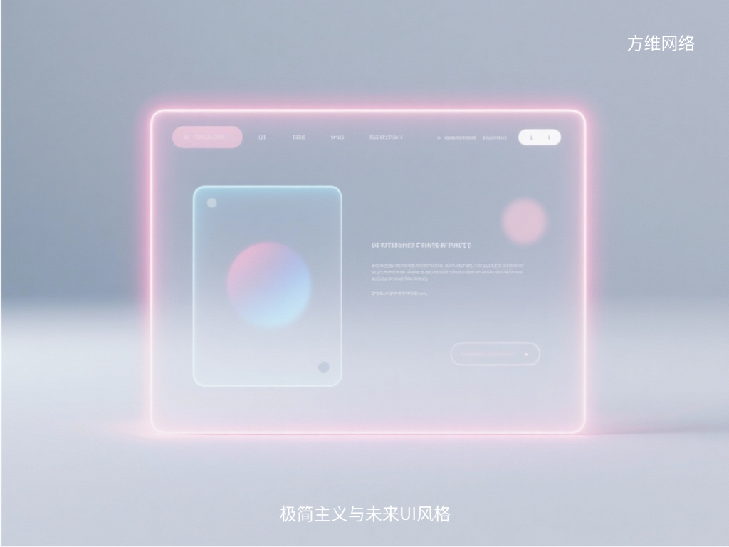 极简主义与未来UI风格