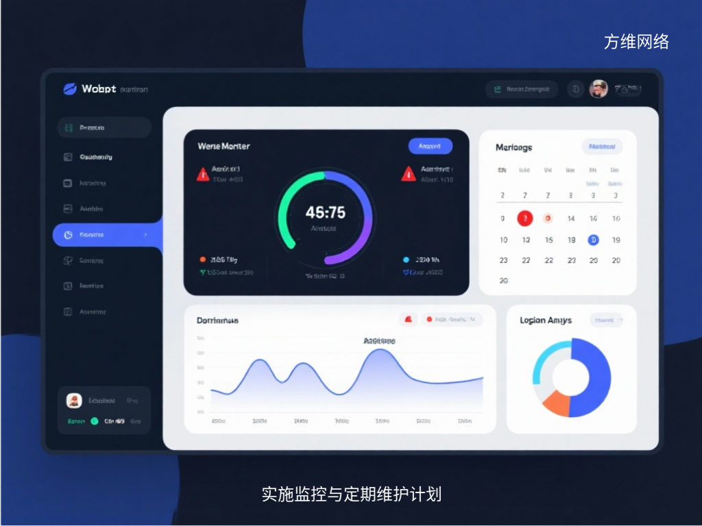 实施监控与定期维护计划