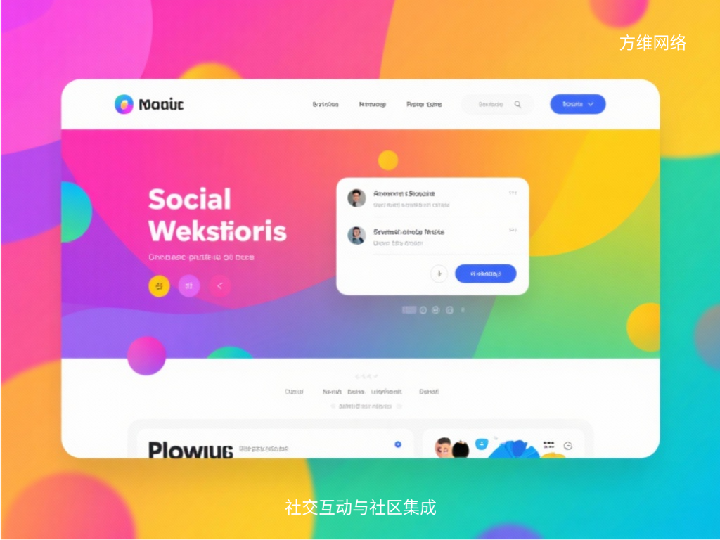 社交互动与社区集成