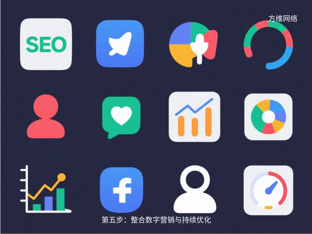 第五步:整合数字营销与持续优化