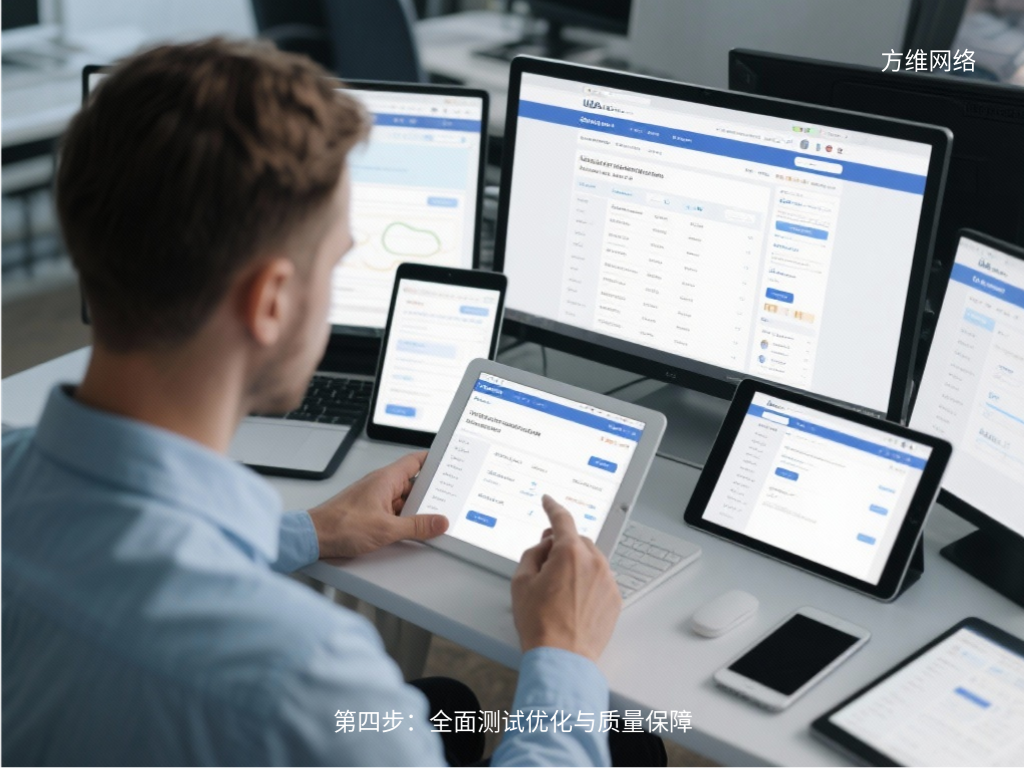 第四步:全面测试优化与质量保障