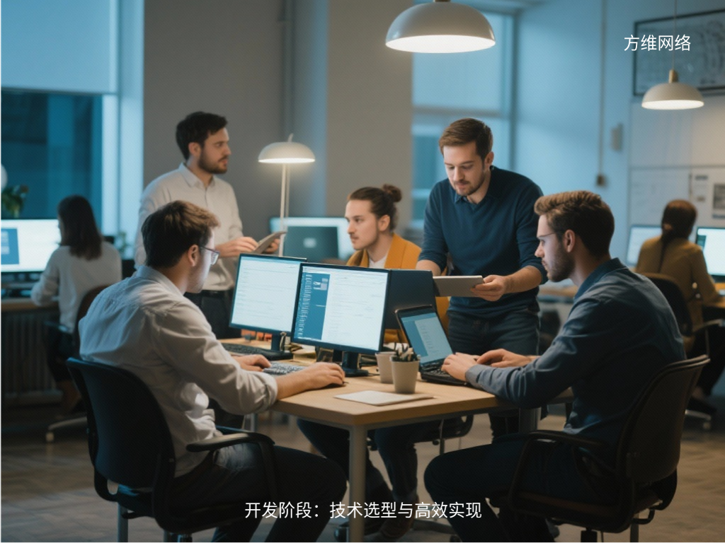 开发阶段:技术选型与高效实现