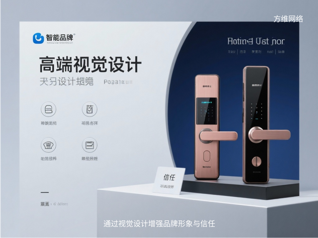 通过视觉设计增强品牌形象与信任