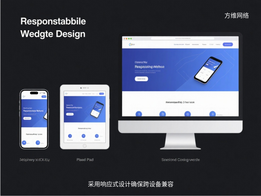 采用响应式设计确保跨设备兼容