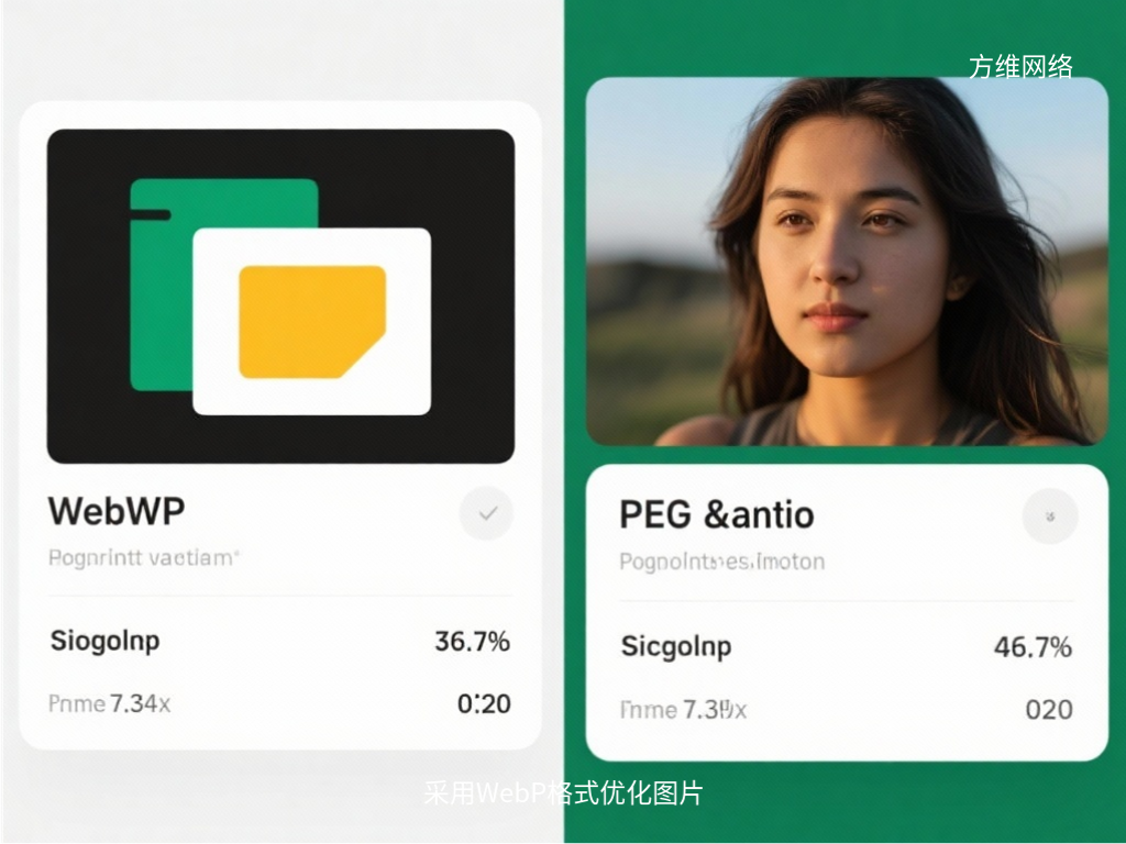 采用WebP格式优化图片