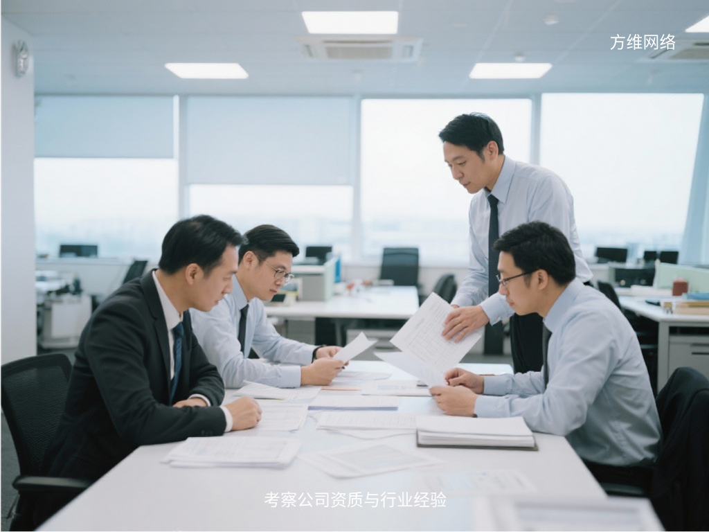 考察公司资质与行业经验