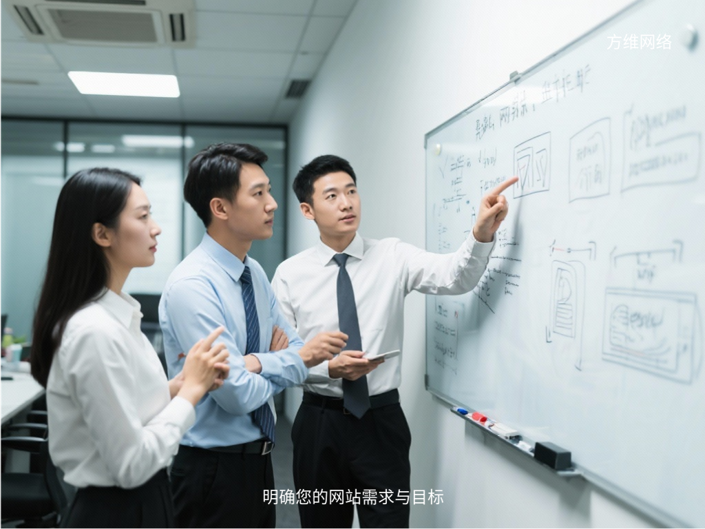 明确您的网站需求与目标