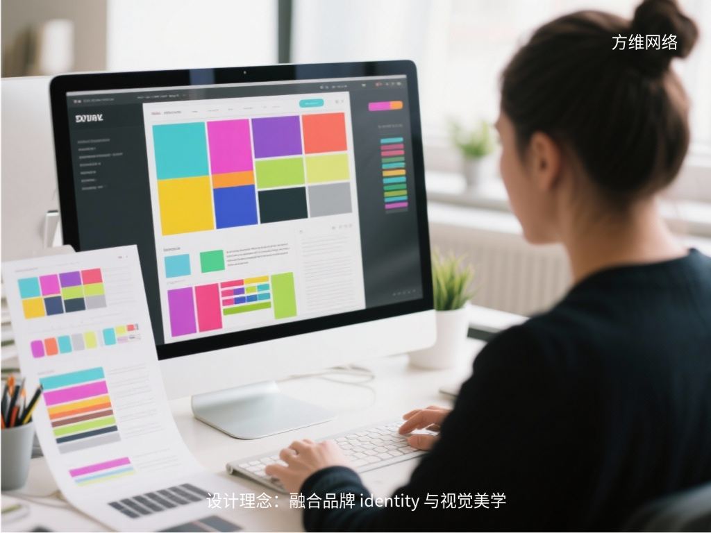 设计理念：融合品牌 identity 与视觉美学